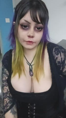 Halloween is coming up, would you fuck me even though I look like a scary ghost? : video clip