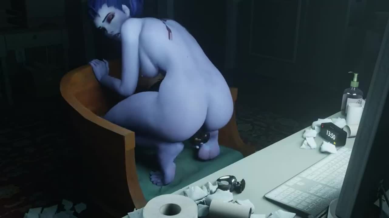 Widowmaker can't cum (ZMSFM) [Overwatch] : video clip