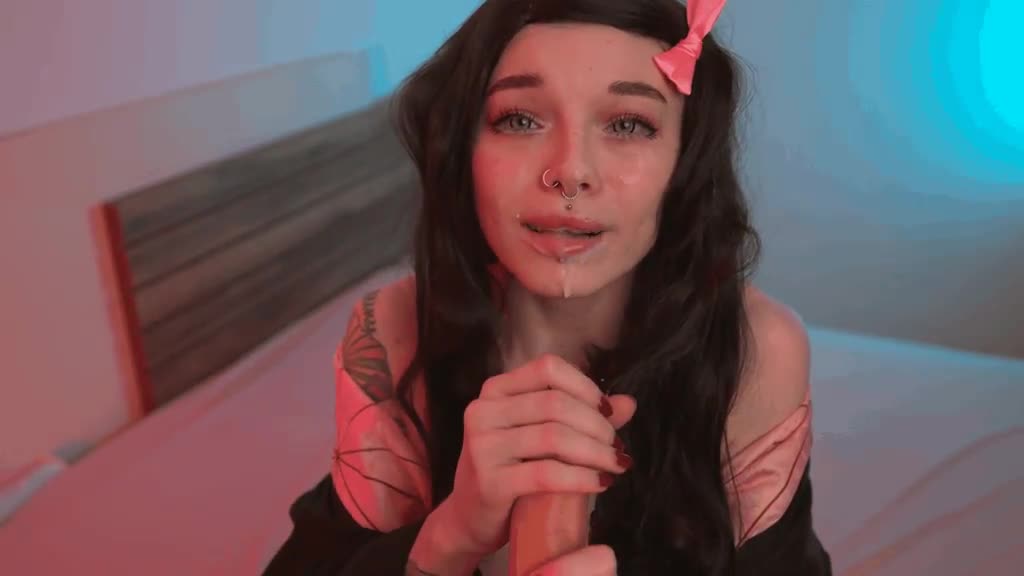 nezuko covered in cum ❤️😘💦 : video clip