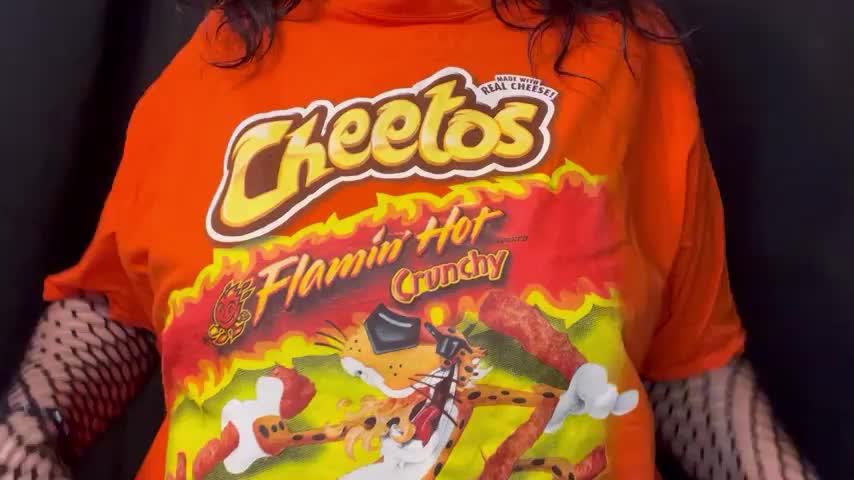 Extra flaming hot for gooning : video clip
