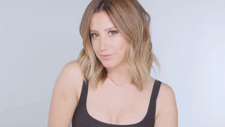 I bet Ashley Tisdale swallows with eye contact