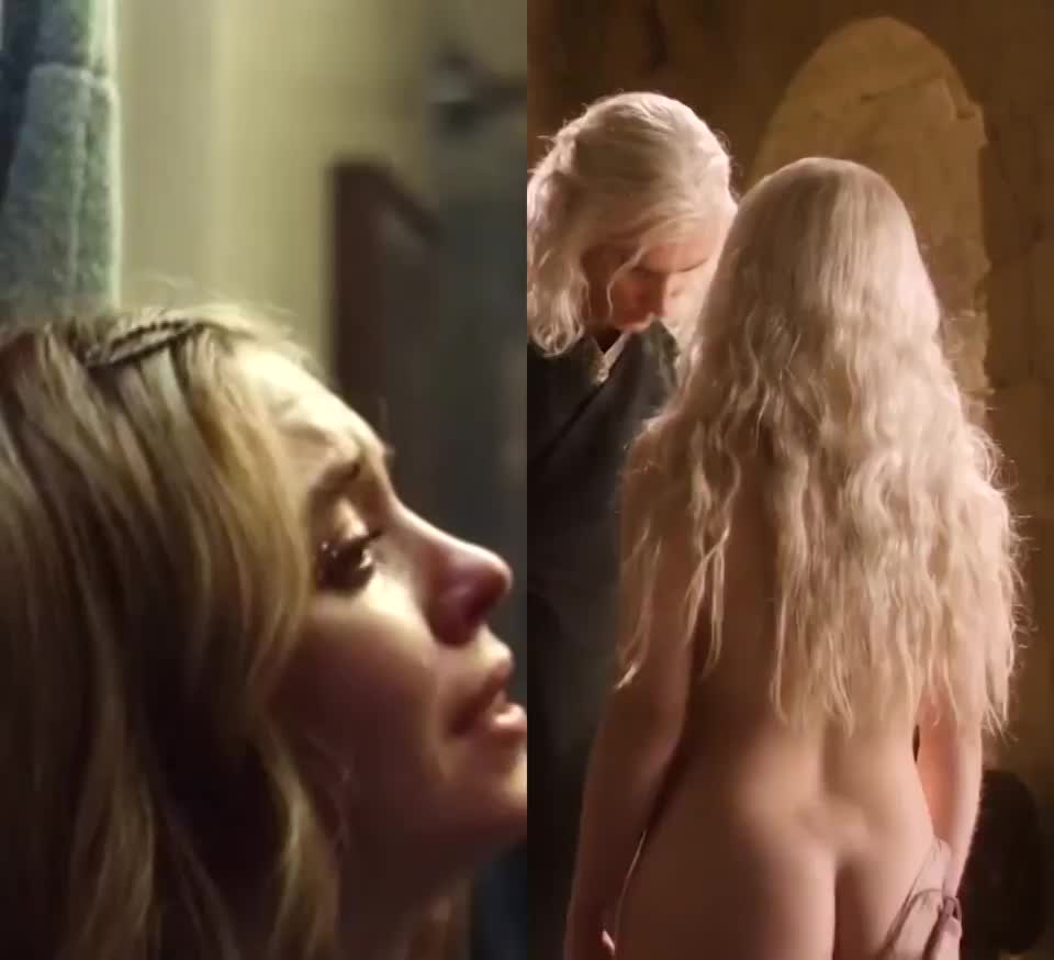 Magnificent boobs: Sydney Sweeney and Emilia Clarke : video clip