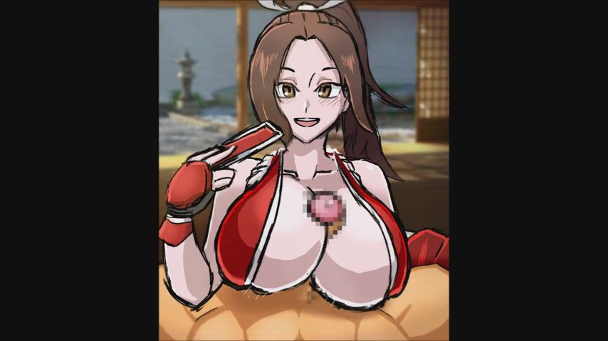 Mai Shiranui - Cum On Tits Titty Fuck (Vkid) [The king of Fighters] : video clip