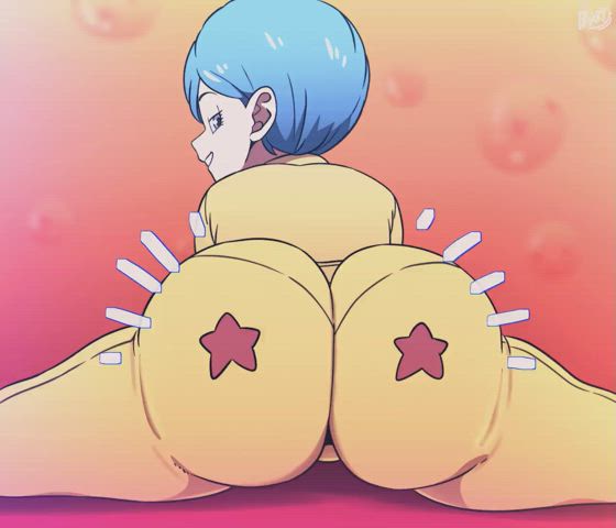 Bulma Briefs - Bulma's big ass is trending and clapping (D-Art) [Dragon Ball] : video clip