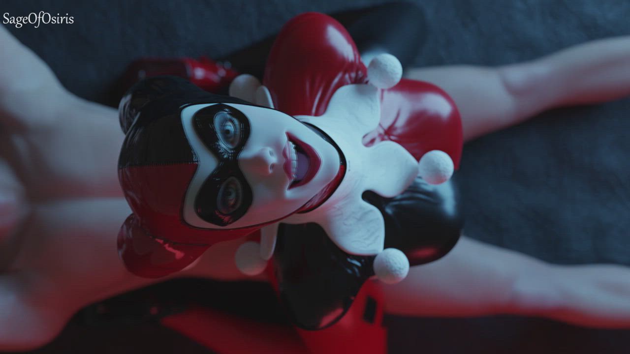 Harley Quinn enjoying herself (SageOfOsiris, Evilaudio) [Batman, DC] : video clip
