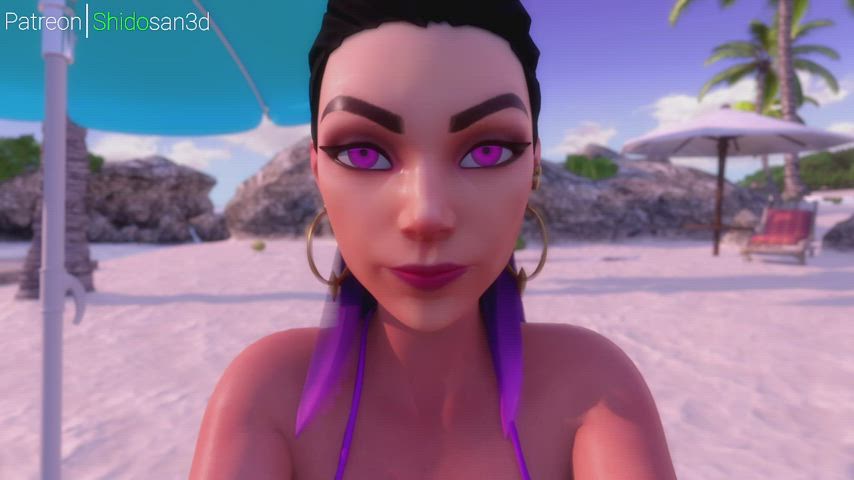 Beach Vacation with Reyna (Shido3D) [Valorant] : video clip