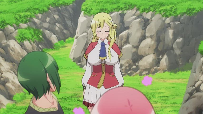 Boobs Are wonderful, Kikuru stuck between Enome and Hanabata's massive pairs (TNK) [Futoku no Guild] : video clip