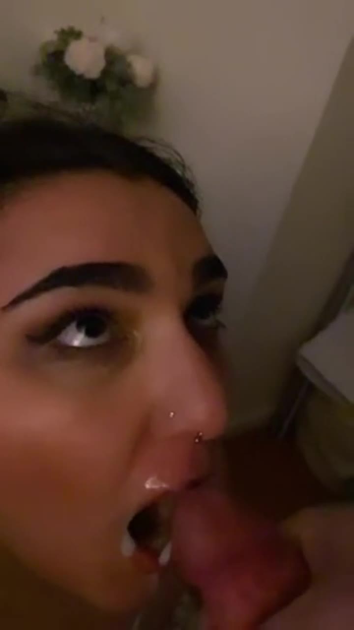 She begged me to paint her face. But I wanted her to taste a little first 👅 : video clip