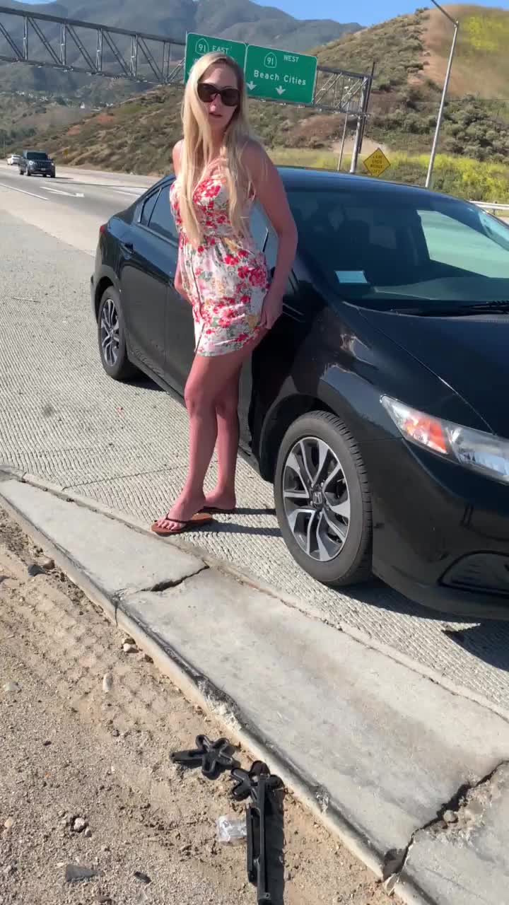 being sneaky in a sundress ;) [gif] : video clip