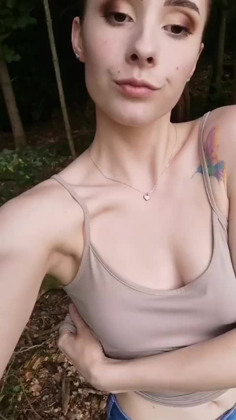 Flashing at a national park.. Where to next? 🤭 : video clip