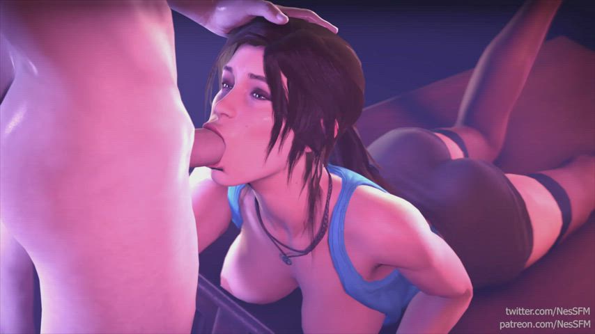 Lara face-fucked (Nes, Evilaudio) [Tomb Raider] : video clip