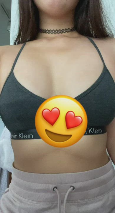 Do you like my itty bitty natural Korean titties? 😋 [f24] : video clip