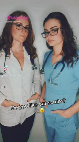 Nurses are naughty irl : video clip