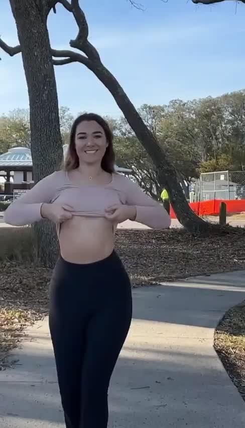 Took a stroll through the park today 😝 : video clip