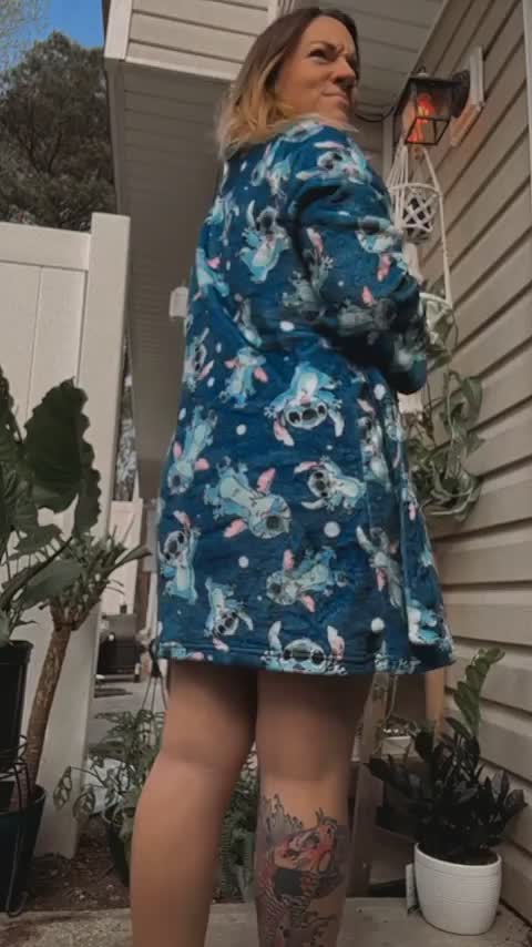 love giving my hot neighbor a good show . He thinks I don’t notice him peeking [gif] : video clip
