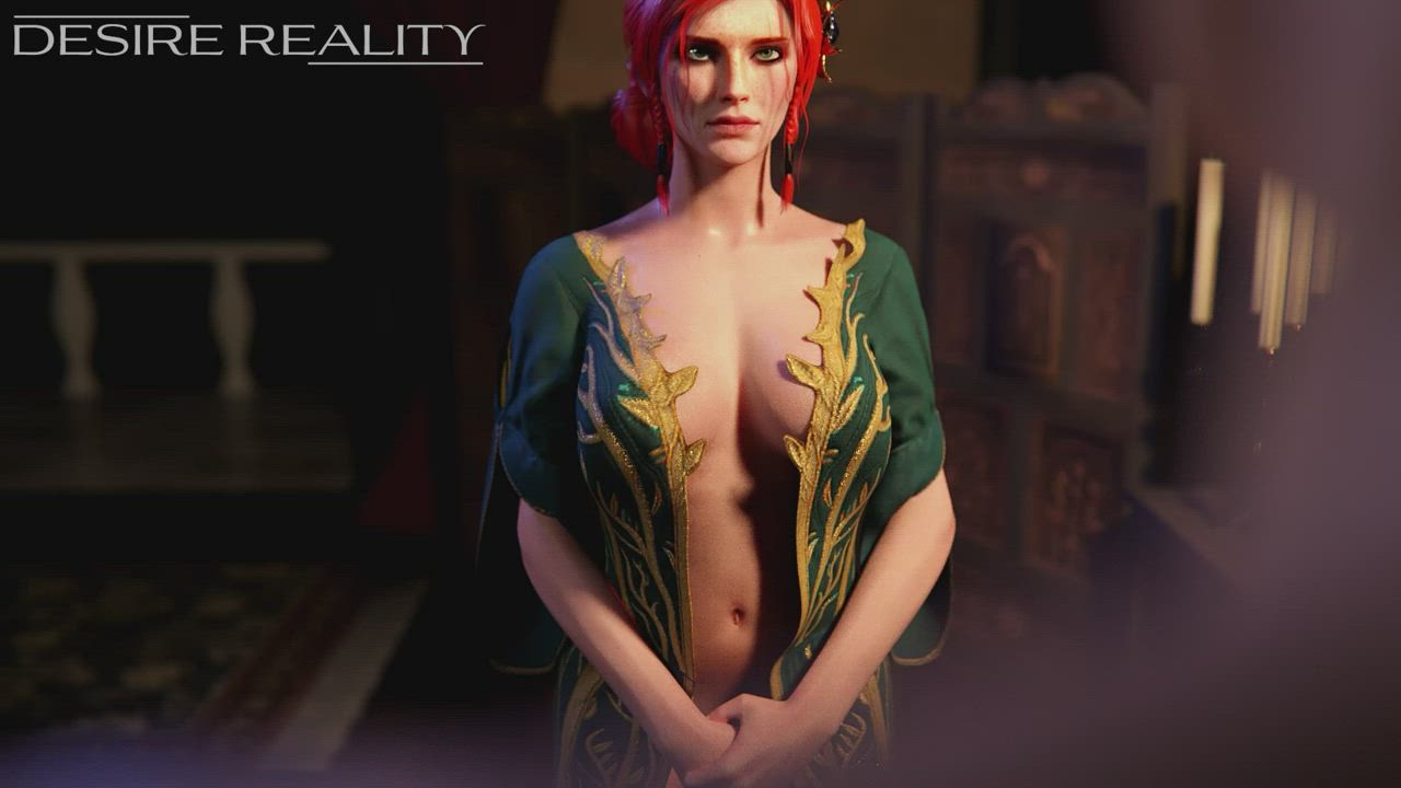Triss - Pleasing her King (Desire Reality) [The Witcher] : video clip