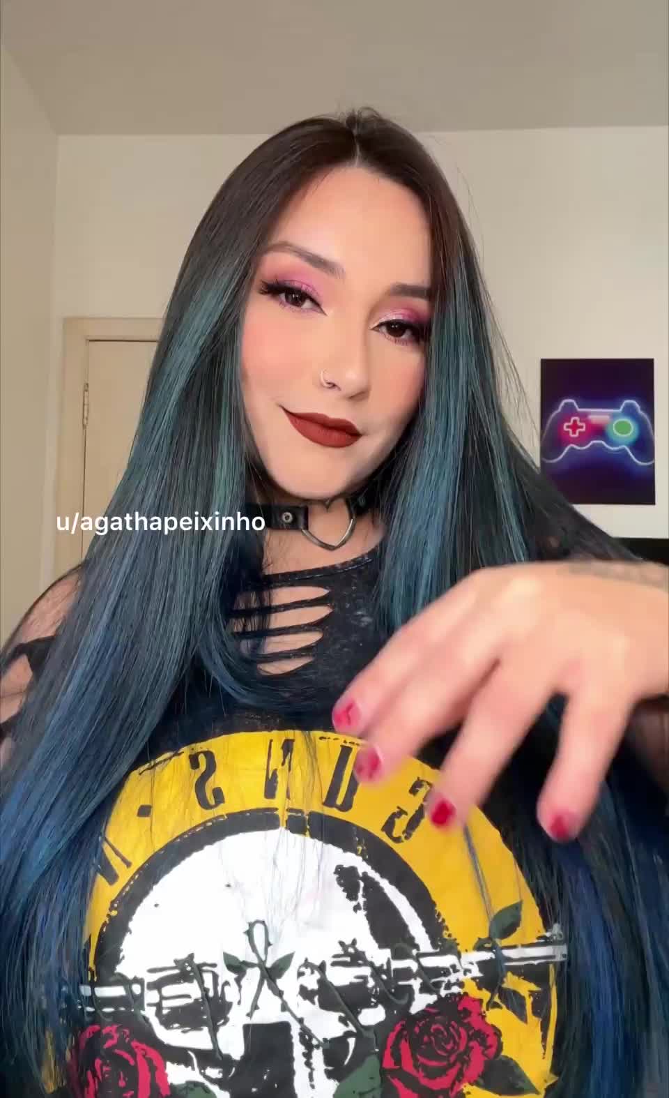 for lovers of busty latinas with nipple piercings : video clip