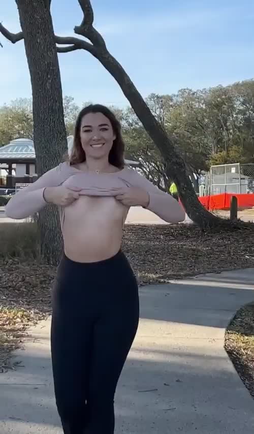 anyone want to play in the park with me? 😝 : video clip