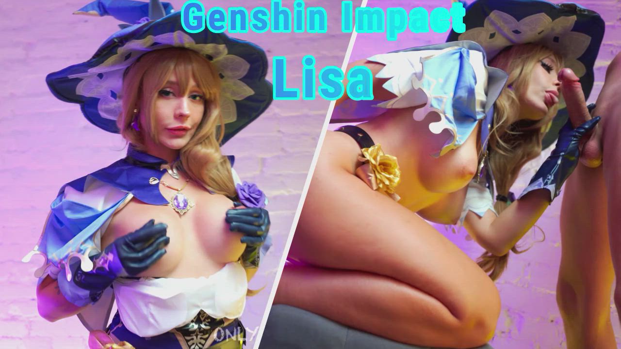 Lisa hot cosplay (Alice Bong)[Genshin Impact] : video clip