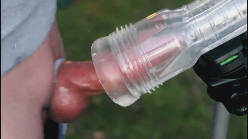 Cock Worship Fleshlight Outdoor by kummwithm3 : video clip