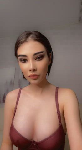Would u date a asian girl with big boobs? : video clip