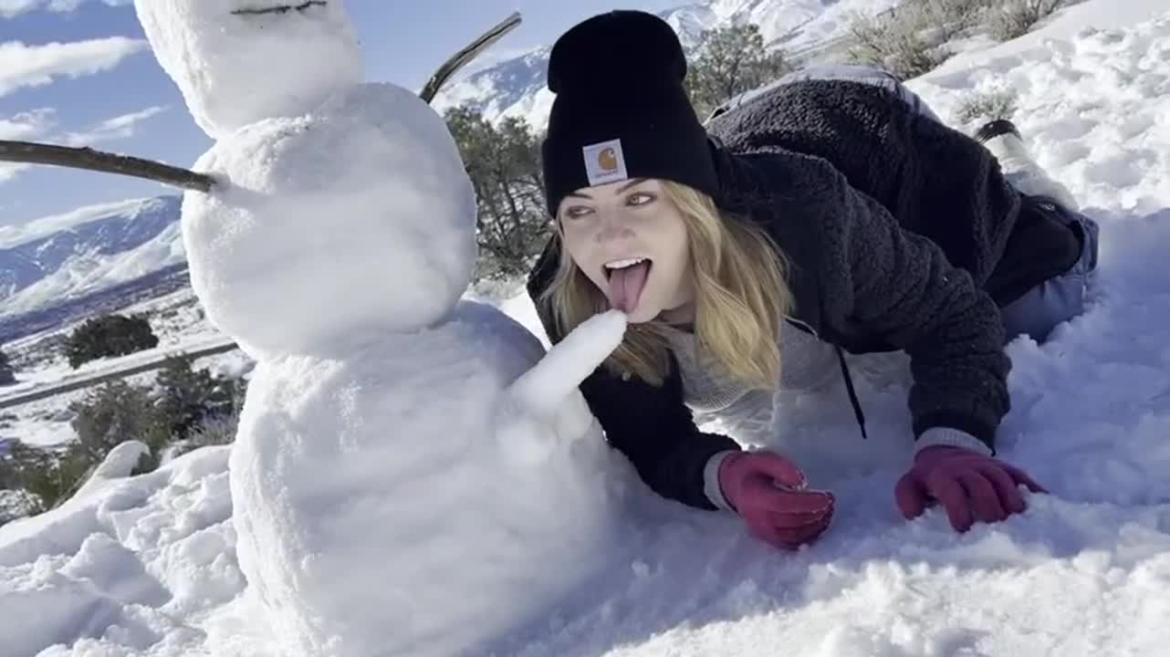 Wishing this wasn't just snow... : video clip