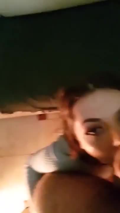 Cum slut takes the facial like a good girl : video clip