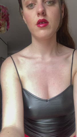 What are your thoughts about my tits? : video clip