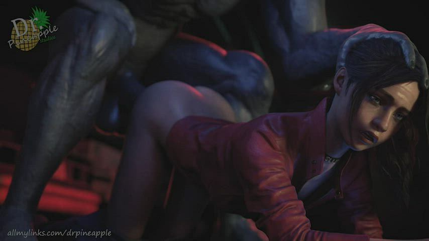 Claire getting fucked (Dr. Pineapple Studios) [Resident Evil] : video clip