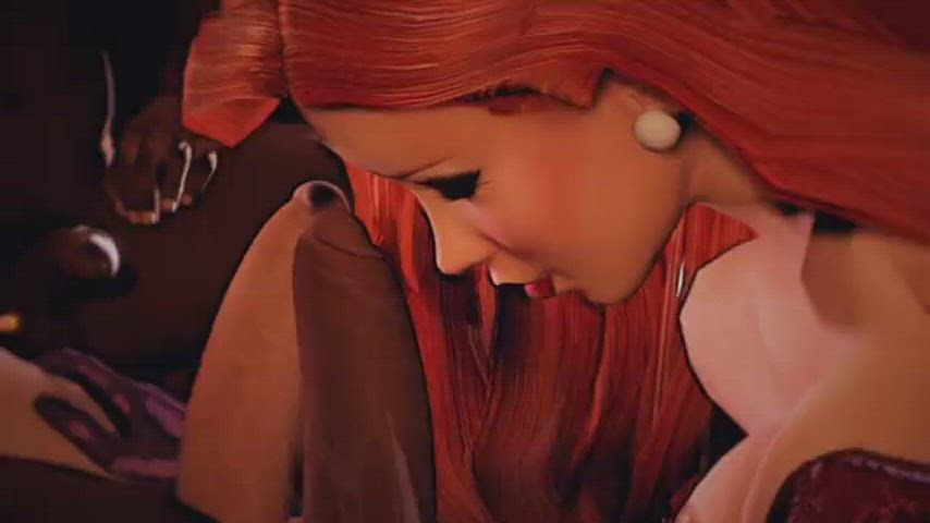 Jessica Rabbit having some fun with a very giving group of guys (STUDIOFOW) [Who Framed Roger Rabbit] : video clip