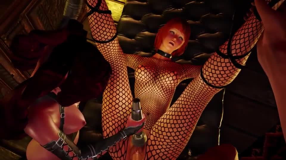 Have some fine fishnet fun fucking Cait! [AHITR] : video clip