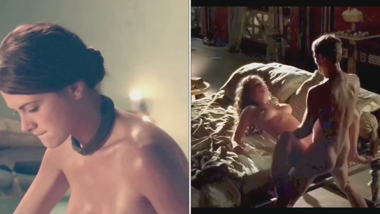 Funny how the most famous sex scenes from the two historical shows had to do with the actresses’ tits jiggling than the actual sex(Laura Surrich or Alice Henley) : video clip