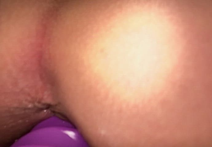f(23) More closeup views of me riding my ribbed dildo and showing off my cum . Thought you might enjoy this extended clip 😝 : video clip