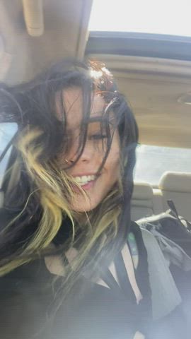 Taking risks while on road trips is my idea of a good time ;) [GIF] : video clip