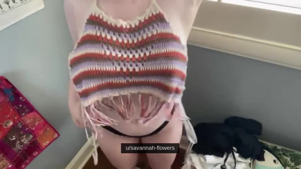 I won’t be needing my top since you are here now [f] : video clip