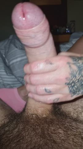 massaging the cum out of my man : video clip
