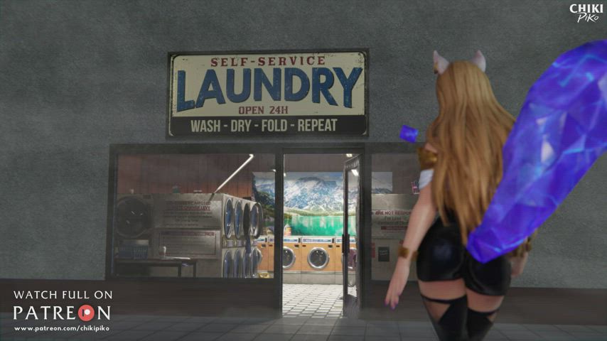 Ahri in the Laundry, to be continued (Chikipiko)[League of Legends] : video clip