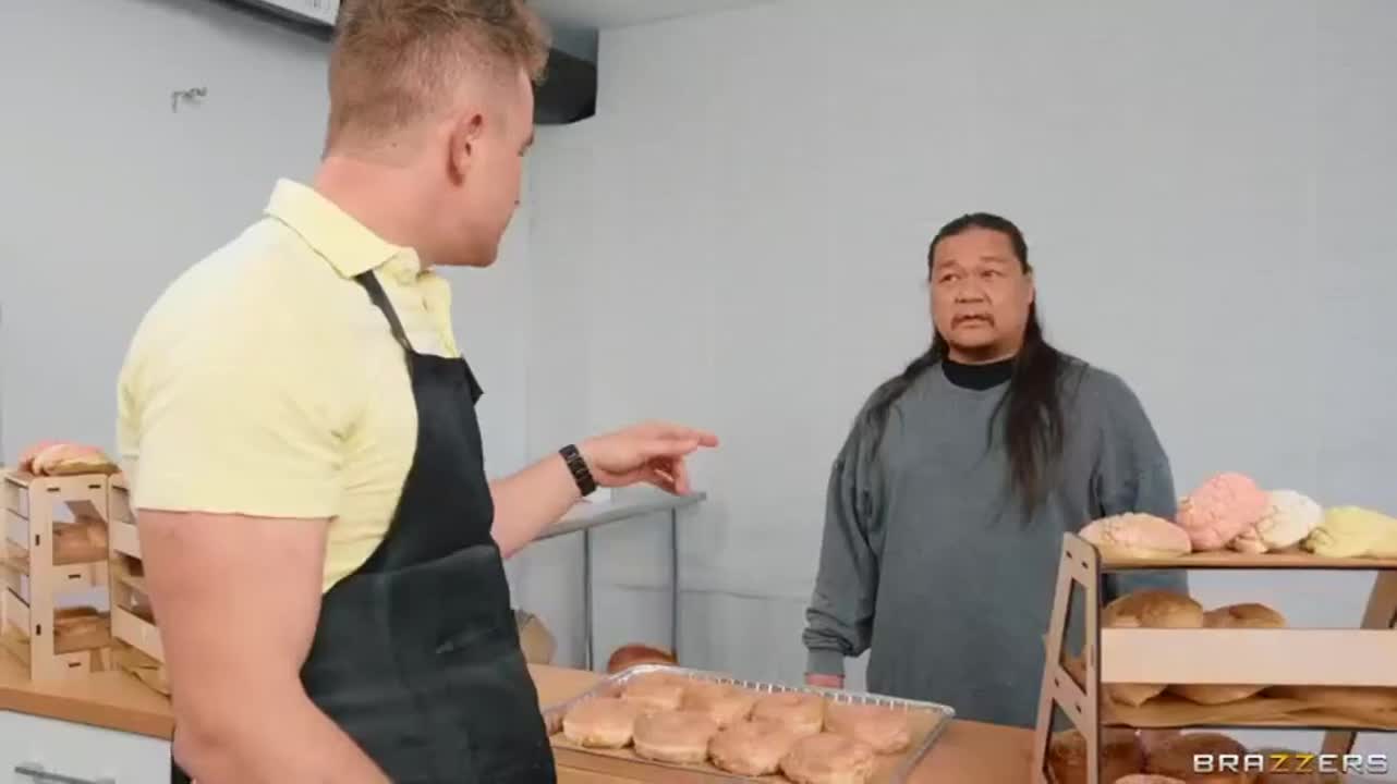 Work At A Bakery Together.. : video clip