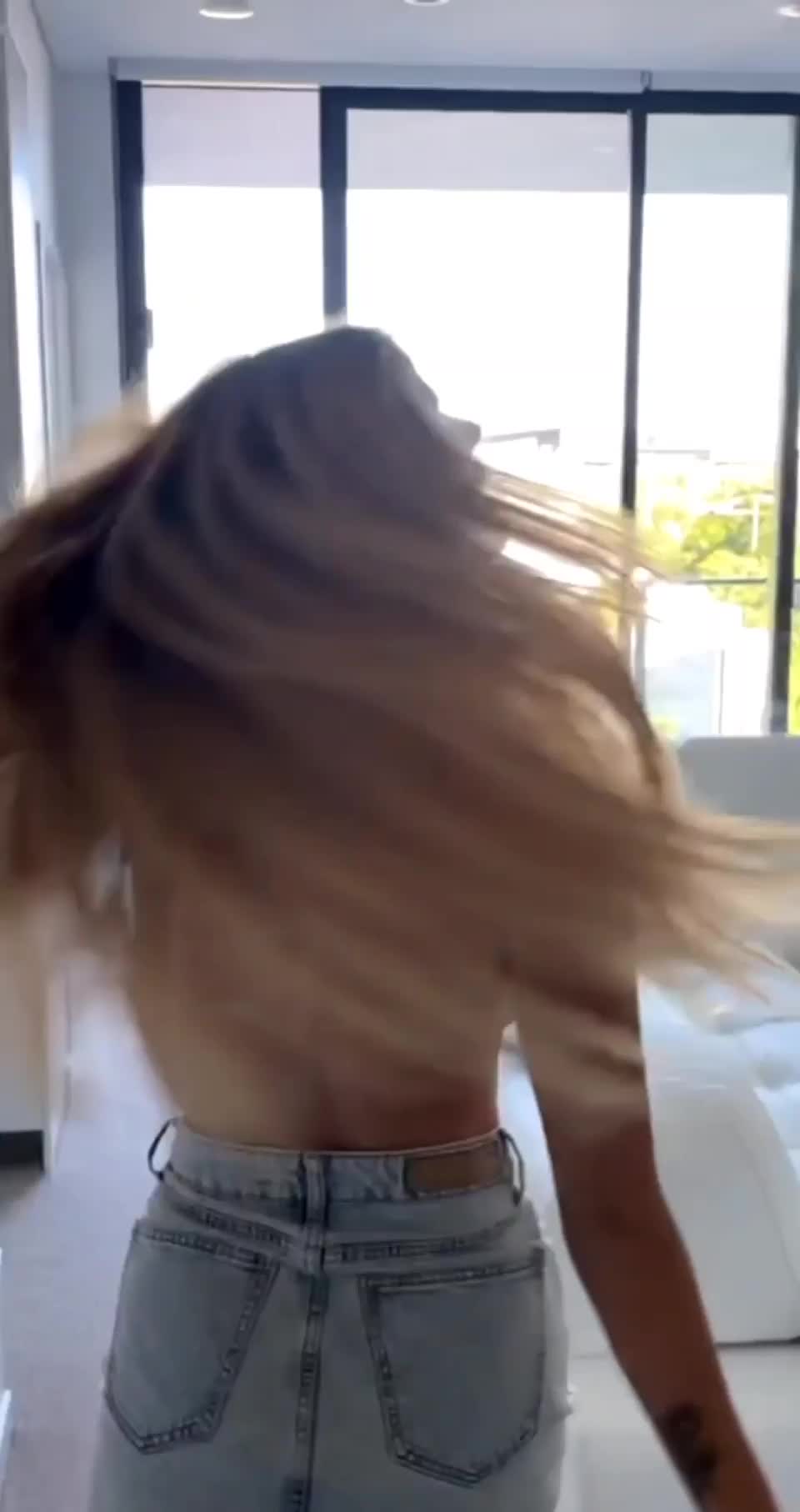 Say one word about my 18yr old boobs😏 : video clip