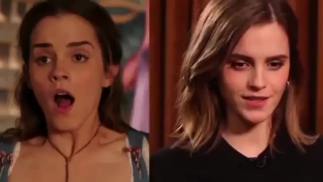 Emma Watson the moment my thick cock enters her tight pussy : video clip