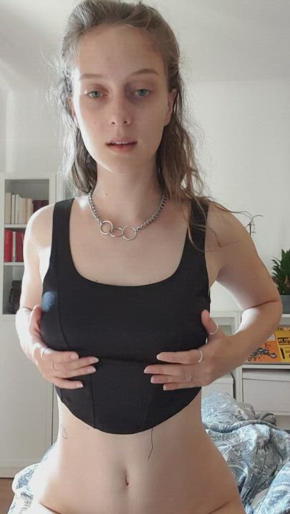 [OC] Hope you like my pale boobs :P : video clip