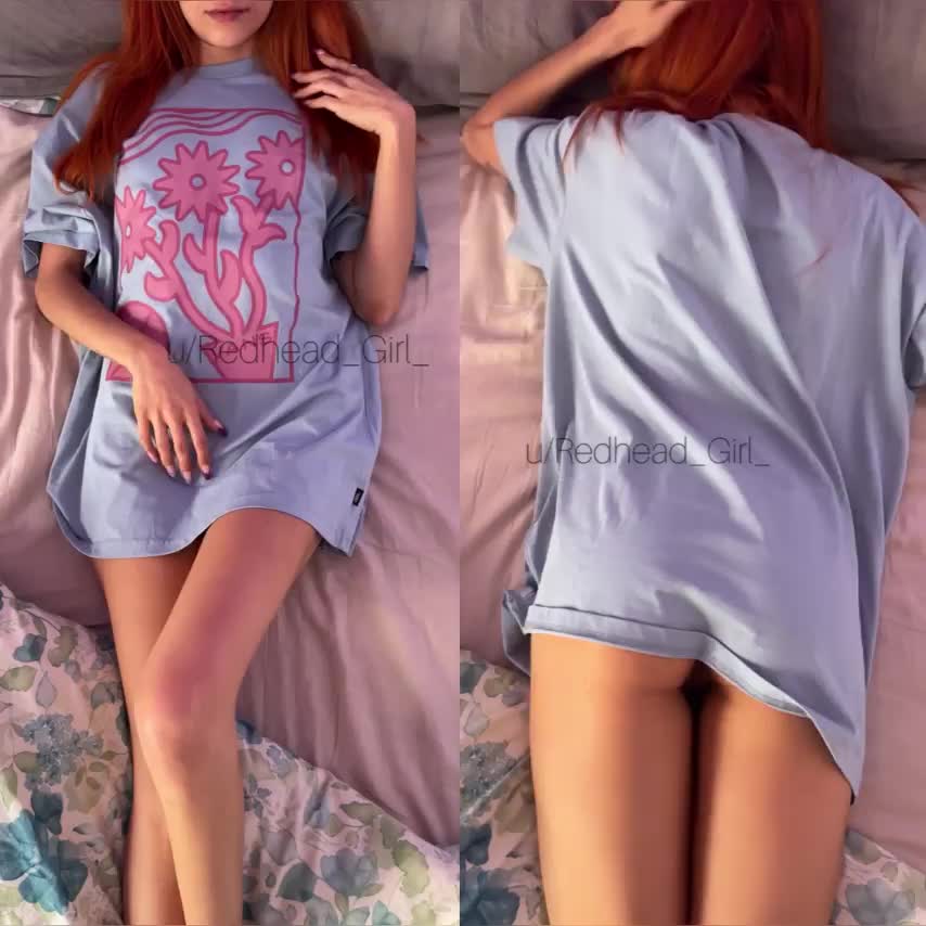 I’m only 4’11’. Do you prefer my front or back? 🥺 : video clip
