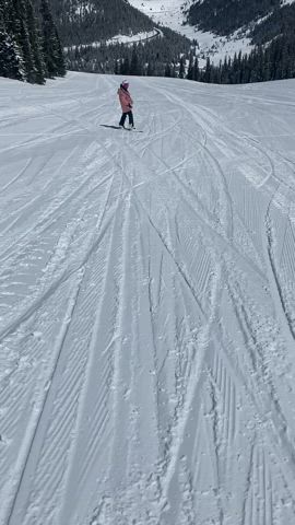 What would you go if you saw this in the slopes??? : video clip