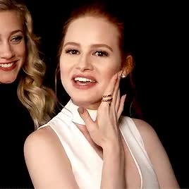 Madelaine Petsch tells you where she wants your load : video clip