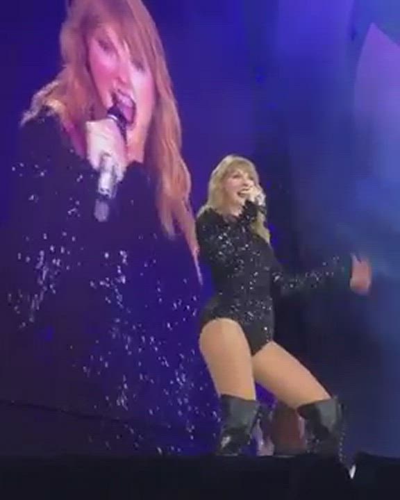 Taylor Swift teasing her fat ass : video clip