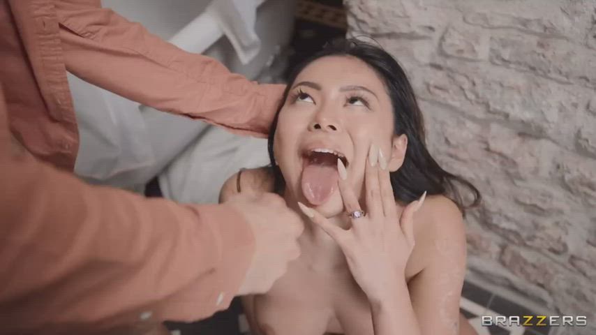 Asian Cumshot Facial Porn GIF by xxxmonster : video clip