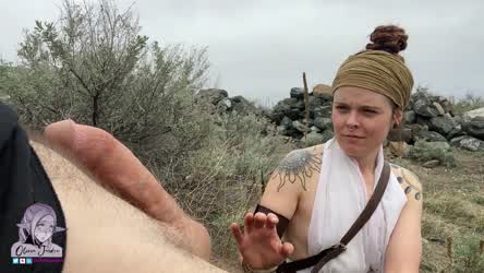 Rey Sucking Your Cock From Pov : video clip
