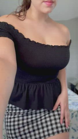 going for an interview, do you think I'll get the job if I flash my boobs and let him play with them? : video clip