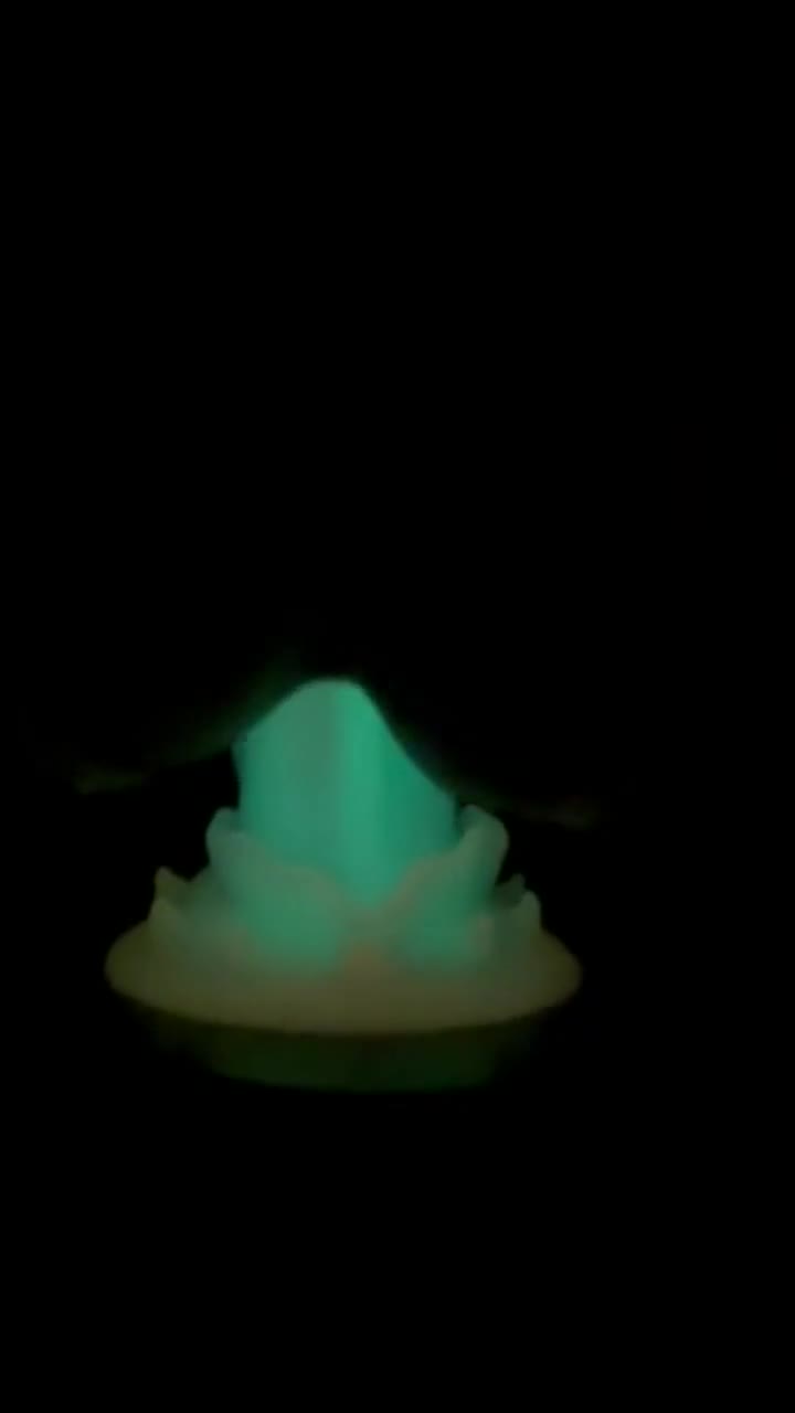 Check out this glow-in-the-dark dildo disappearing inside me in the dark….. : video clip