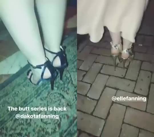 Dakota & Elle Fanning shaking their sexy asses : video clip